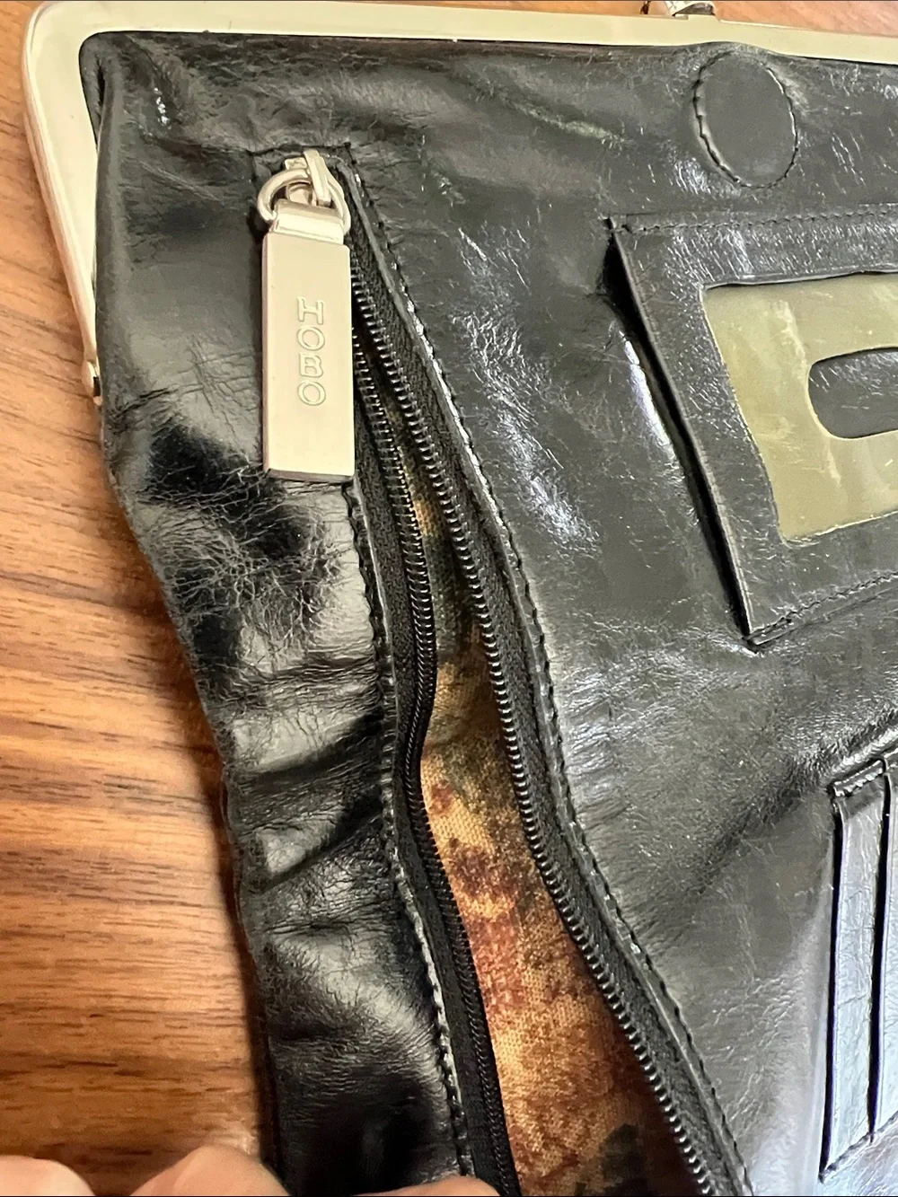 Black HOBO clutch - Picture 8 of 8